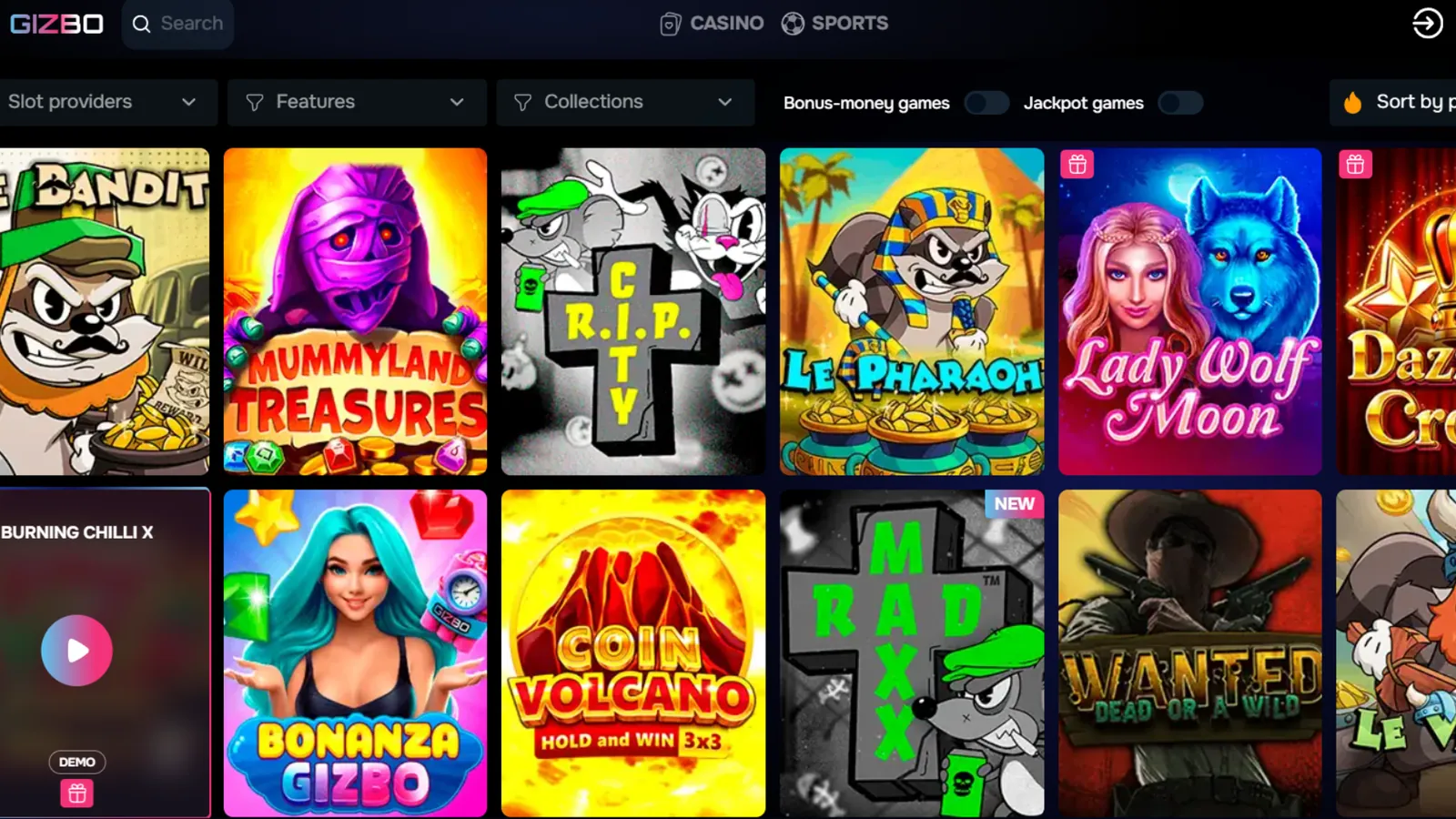 Online casino 2026 gizbo оплата картой