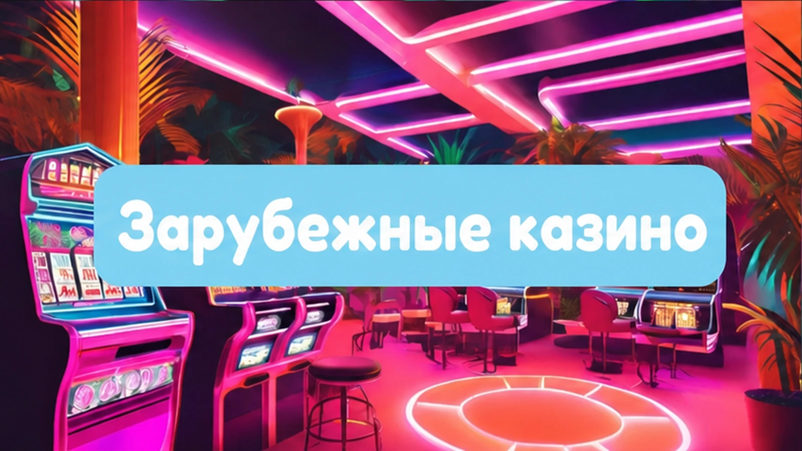 зарубежные казино