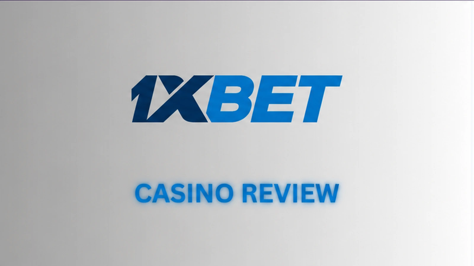 Online casino 1xBet