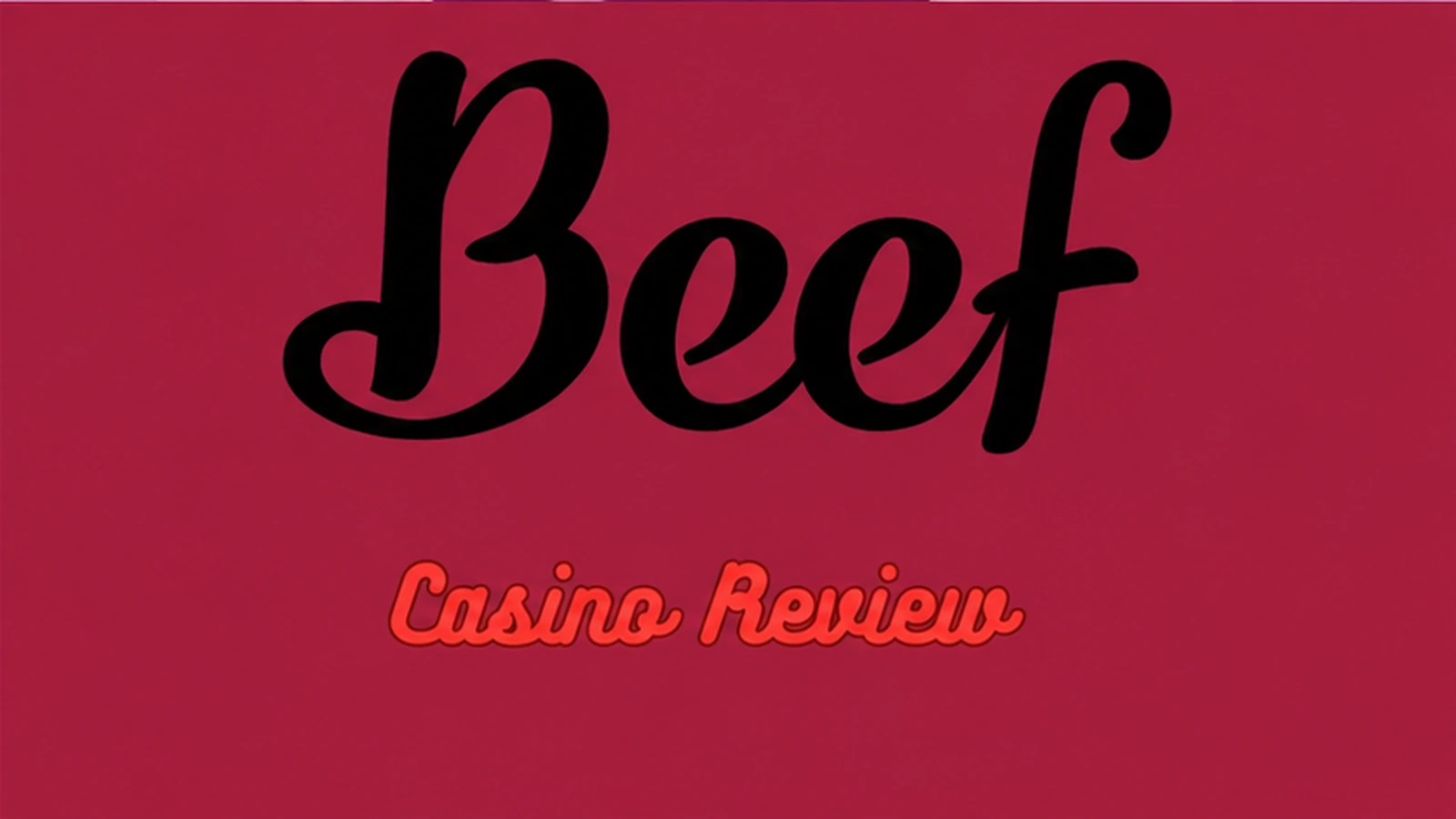 Online casino beef